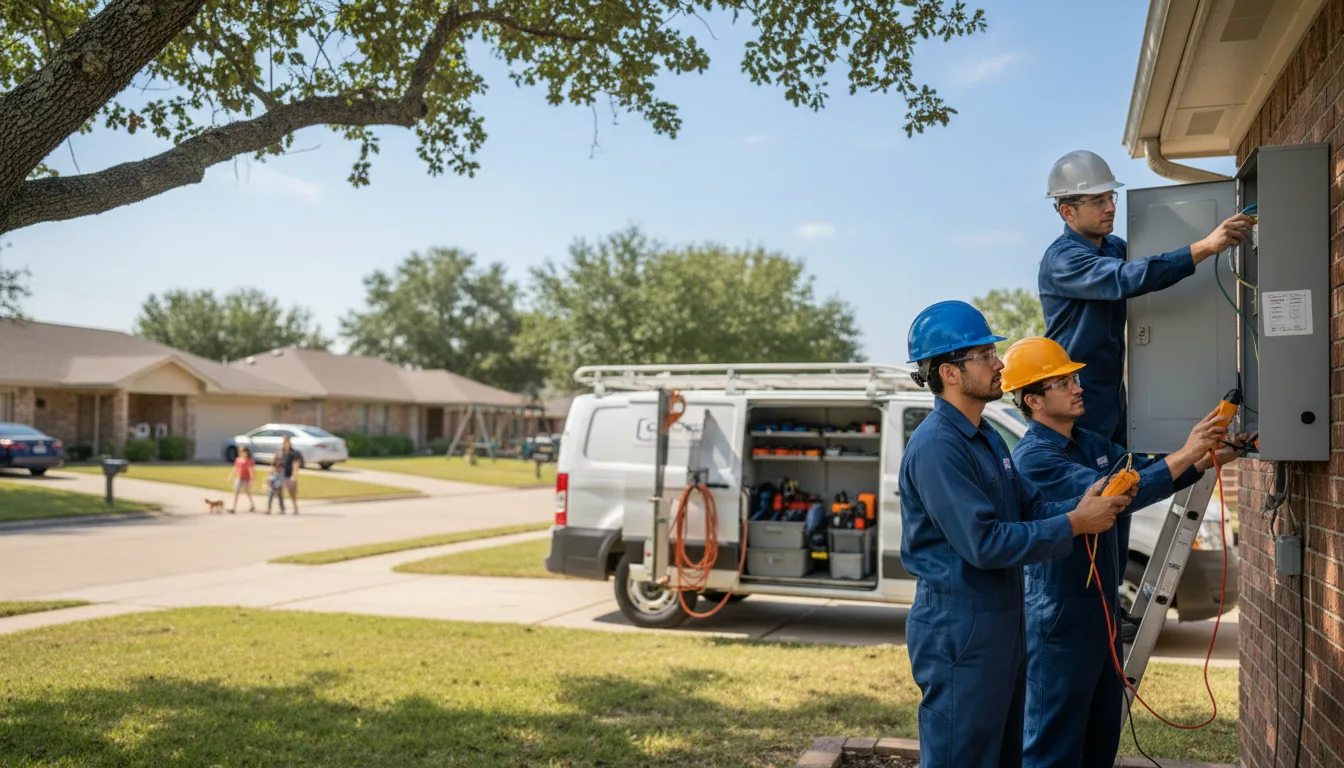 Certified electrician providing emergency electrical services in Oliver, PA